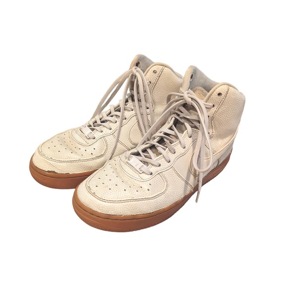 Women's 8.5 Nike Air Force 1 Hi Se Phantom Fantome Preowned Sneaker Shoe - Picture 2 of 11